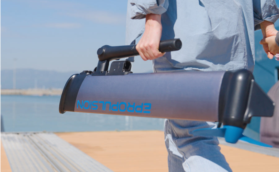 ePropulsion eLite elektrisk utenbordsmotor-kort stamme